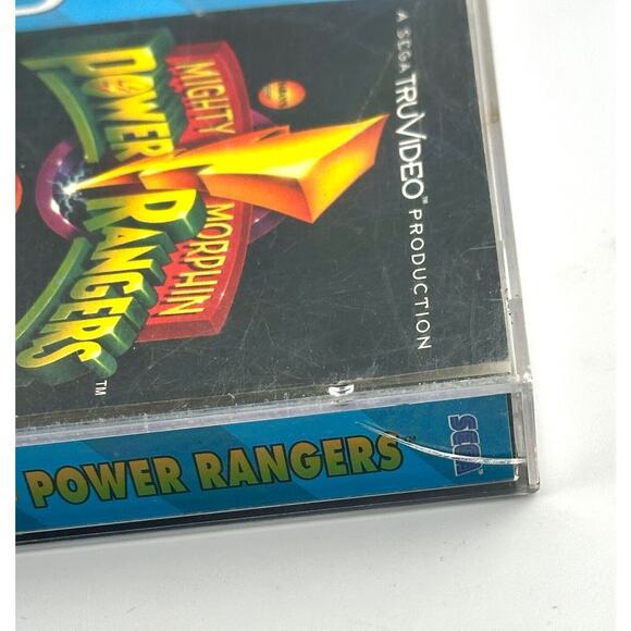 Mighty Morphin Power Rangers Sega CD 1995 CIB w Registration Card - Picture 13 of 16